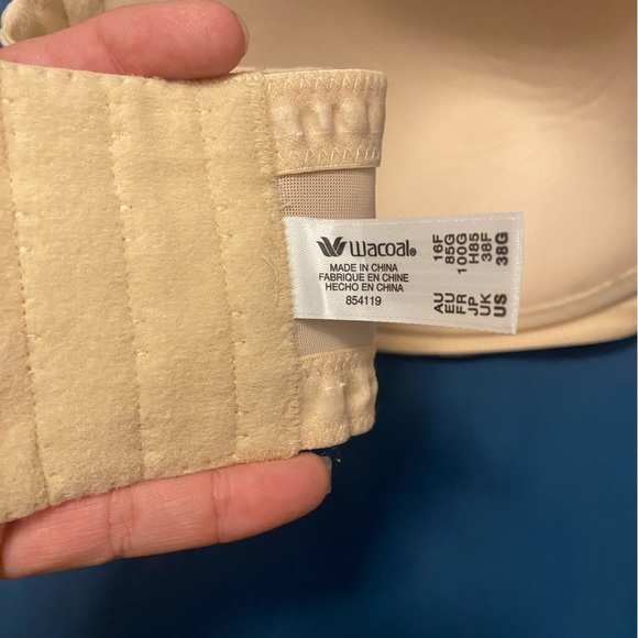 Wacoal Nude Red Carpet Strapless Bra - Picture 4 of 8